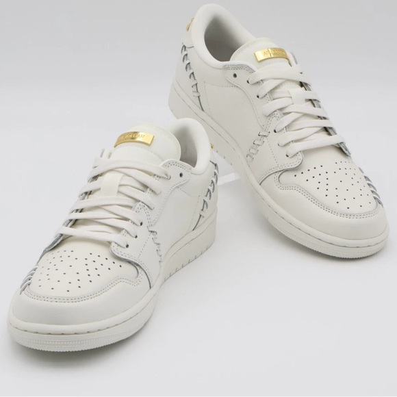 Nike Cream and Gold Sneakers